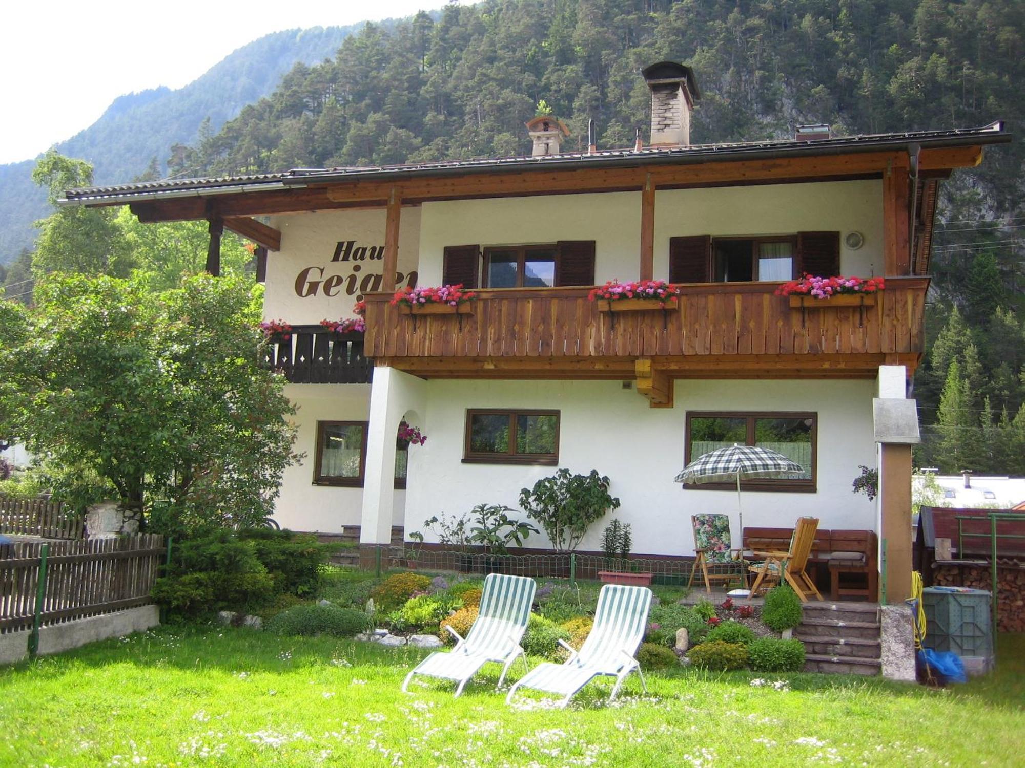 Bed and Breakfast Haus Geiger Scharnitz Zewnętrze zdjęcie